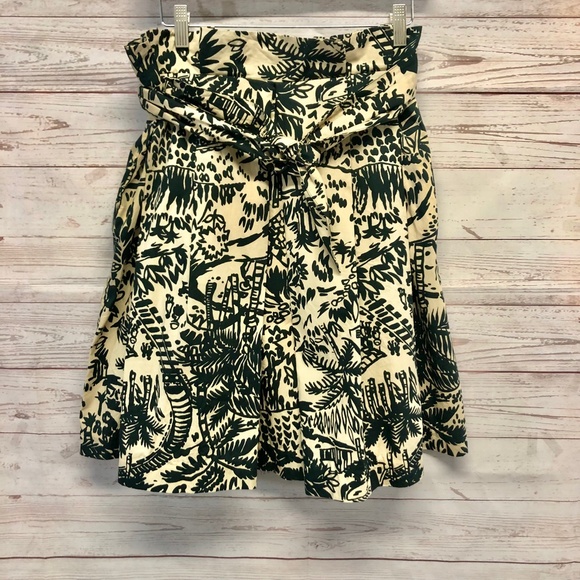 Anthropologie Corey Lynn Calter palm garden skirt - Picture 7 of 10